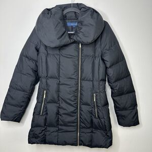 Cole Haan Down Puffer Coat Women’s Size Small Parka Black 60/40 Fill Outdoor